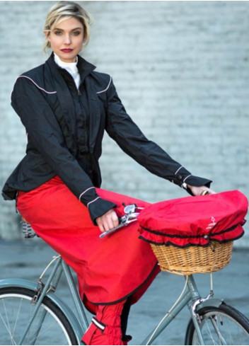 Jupe de pluie vélo - Georgia in Dublin