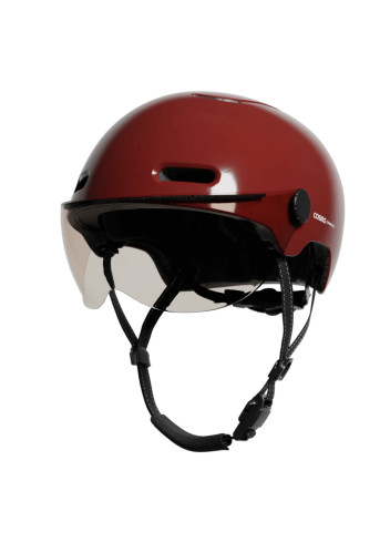 Bike helmet with visor and indicators - Cosmo