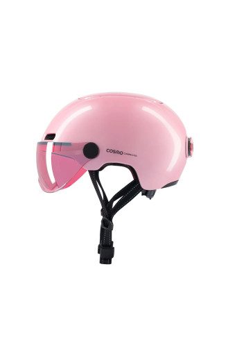 Casque vélo visière et clignotants - Cosmo