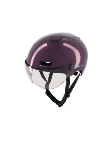 Casque vélo visière et clignotants - Cosmo