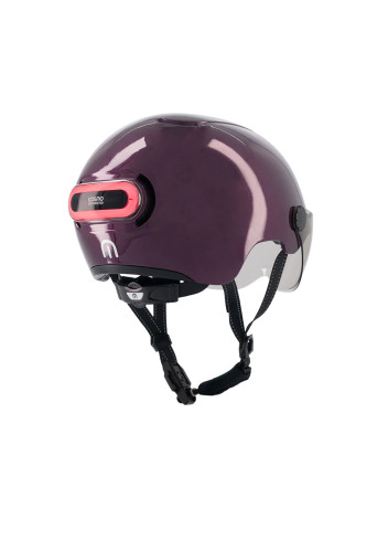 Casque vélo visière et clignotants - Cosmo