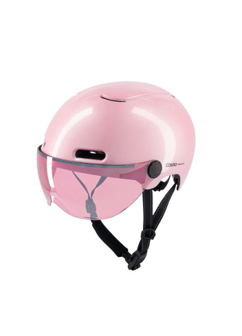 Casque vélo visière et clignotants - Cosmo