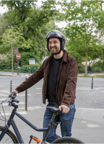 Casque urbain avec visière - CGM