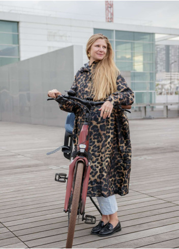 Original recycled bicycle rain poncho - Rainkiss
