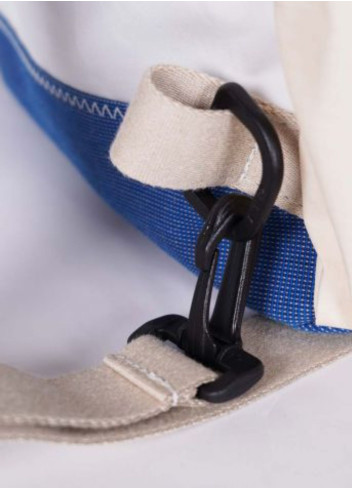 Sacoche sac à dos en voile recyclée made in France