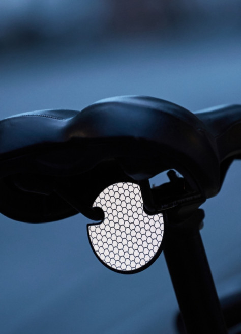 Bicycle saddle reflector - Fahrer