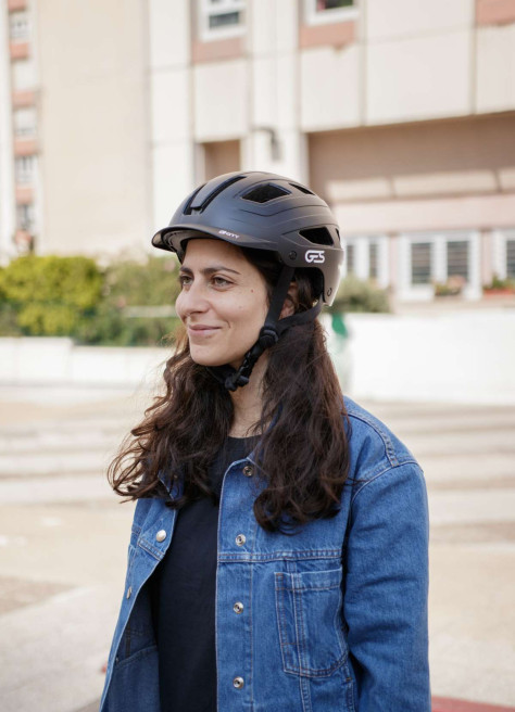City Urban Helmet with LED - GES