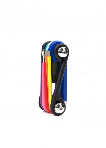 Multicolored mini bike multi-tool - Kikkerland