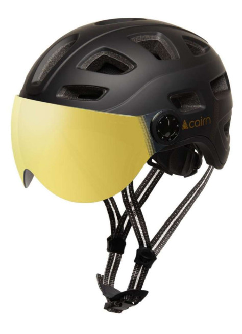 Casque vélo Quartz Visor Led USB - Cairn