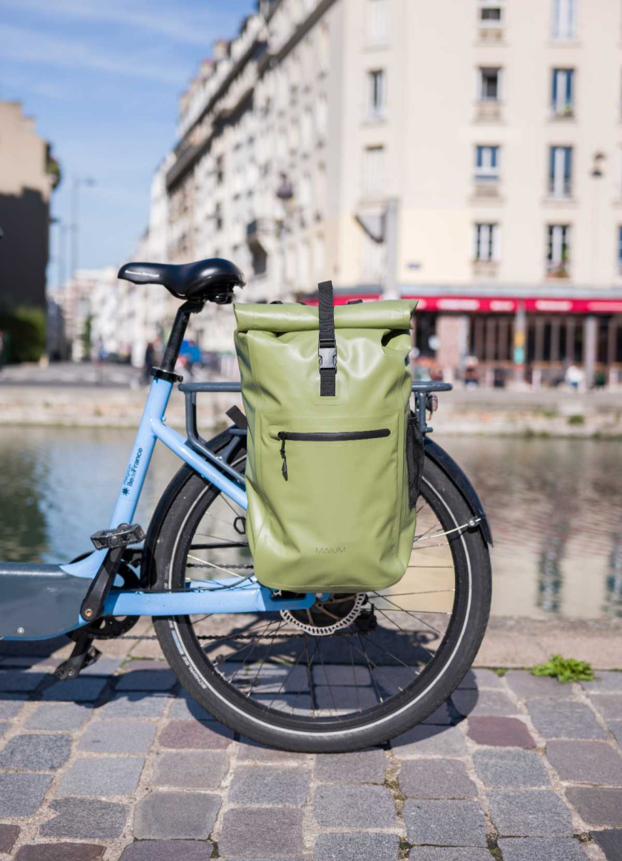 Large waterproof and convertible bicycle backpack - Maium