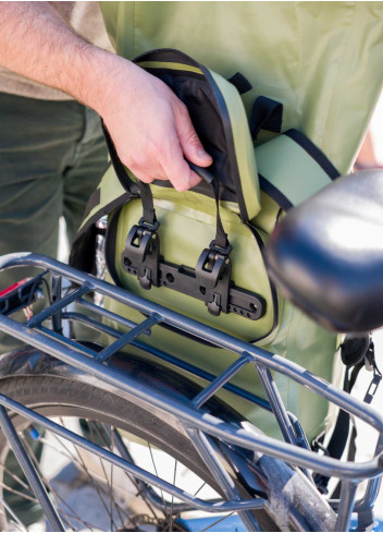 Large waterproof and convertible bicycle backpack - Maium