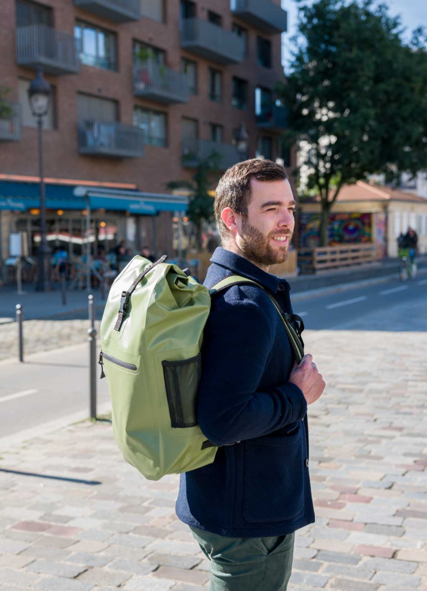 Large waterproof and convertible bicycle backpack - Maium