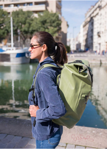 Large waterproof and convertible bicycle backpack - Maium