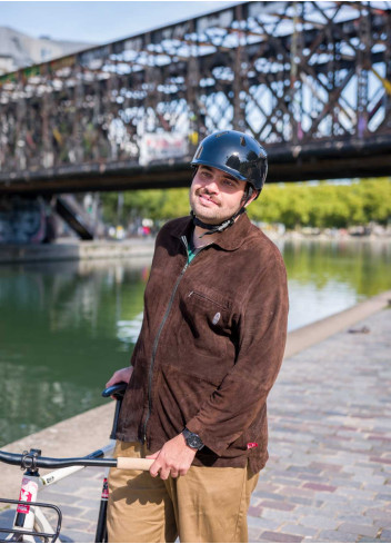 Astro bike helmet with ear flaps - Marko