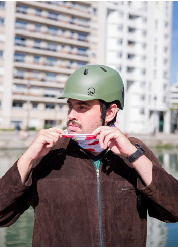 Astro bike helmet with ear flaps - Marko