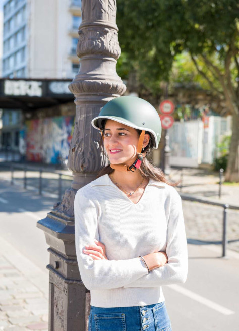 copy of Adult city bike helmet with LED - Optimiz