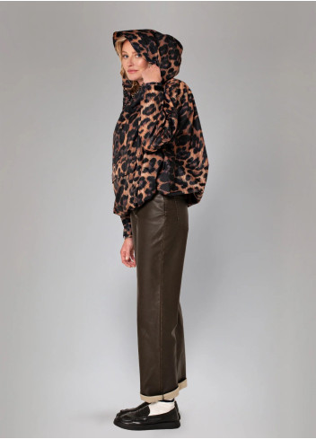 Anorak court imperméable - Rainkiss - Léopard