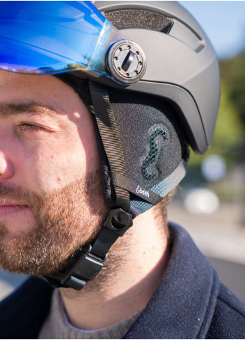 Casque visière avec LED et kit hiver - Elvish