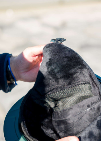 Helmet with LED and winter kit - Elvish