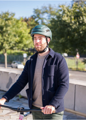 Helmet with LED and winter kit - Elvish