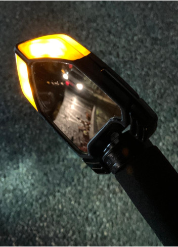 2 rétroviseurs avec clignotants - Visaia Bike