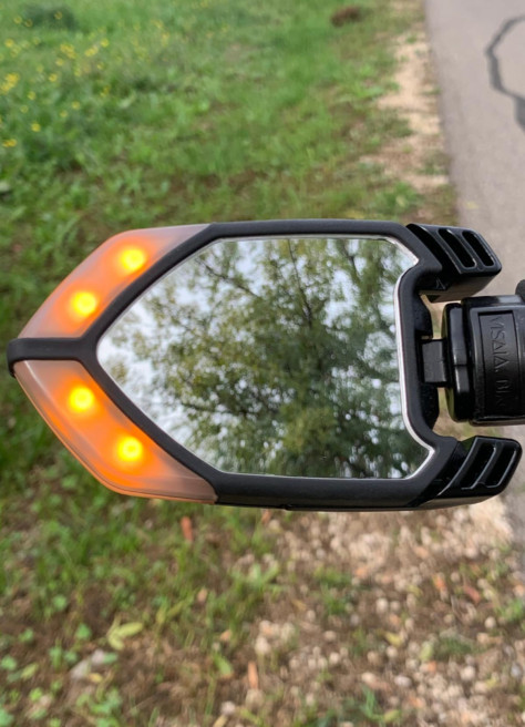 Rétroviseur avec clignotants - Visaia Bike