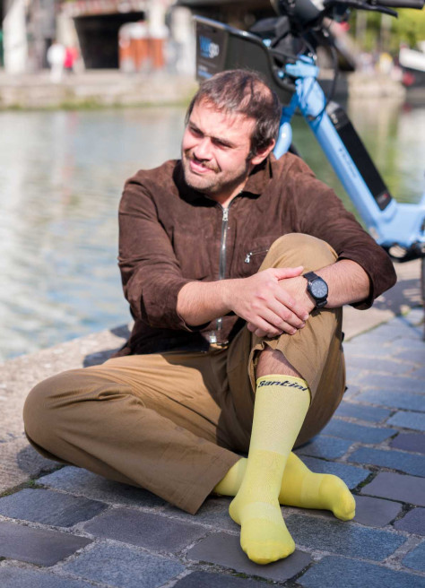 Chaussettes édition Tour de France - Santini