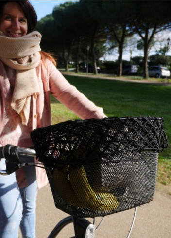 Protective net for bicycle basket - Hapo G