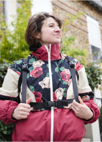 Gilet fluo avec clignotants LED - Coolride