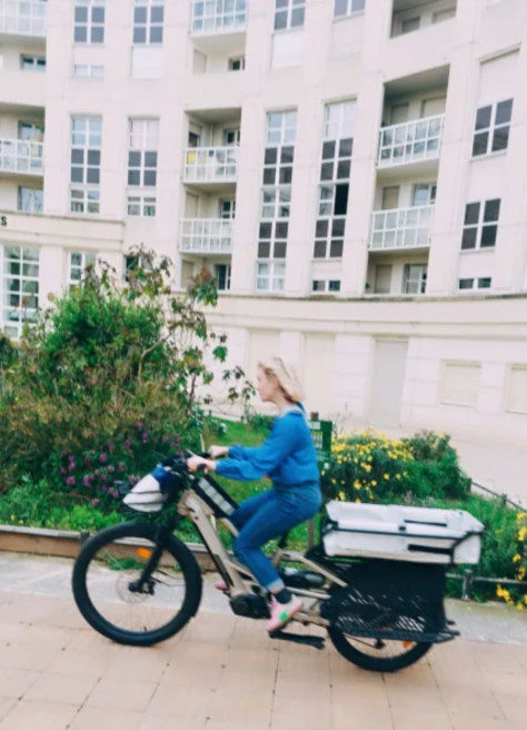 Bac vélo pour longtail - Suzon Suzette