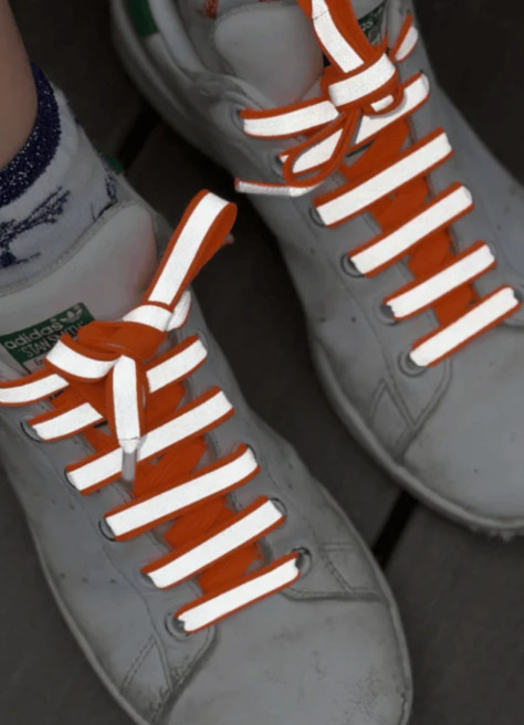 Lacets réfléchissants - Rainette