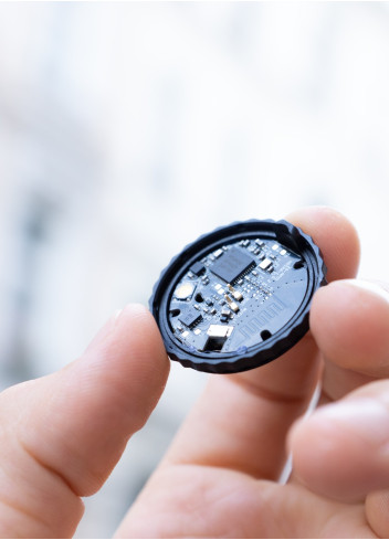 Sonnette avec tracker GPS caché - Airbell