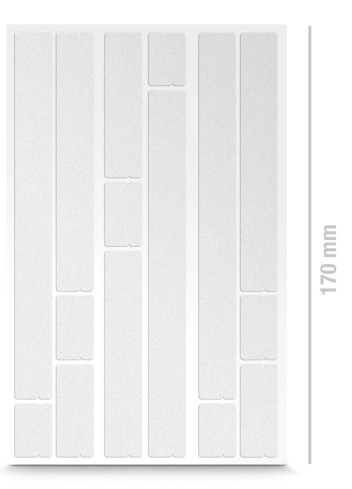 Bicycle rack stickers - Reflective Berlin