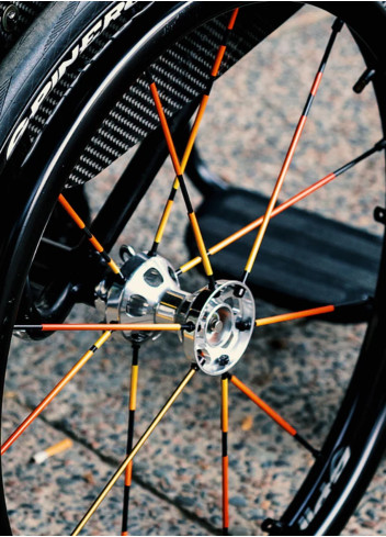 Bicycle rack stickers - Reflective Berlin