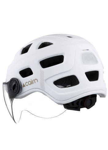 Casque vélo Quartz Visor Led USB - Cairn