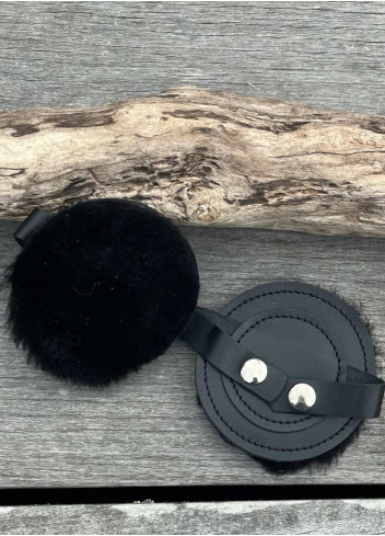 Cache oreilles cuir - Atelier Gwennili