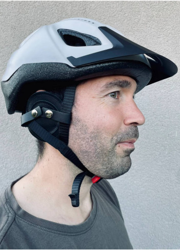 Cache oreilles fourrés cuir et laine - Gwennili