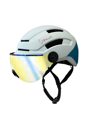 Casque visière avec LED et kit hiver - Elvish - Bicolore