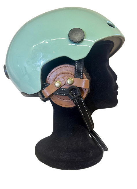 Cache oreilles cuir - Atelier Gwennili