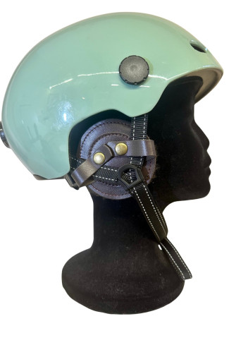 Cache oreilles fourrés cuir et laine - Gwennili