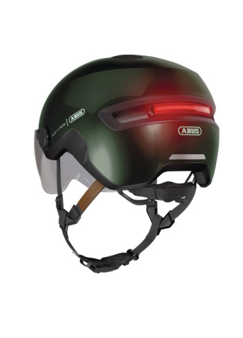 HUD-Y Ace helmet visor and rear light - Abus
