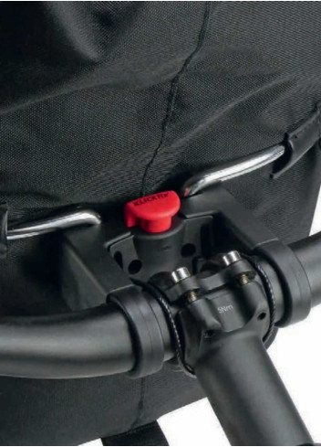 Waterproof Shopper Plus front basket bag - Klickfix