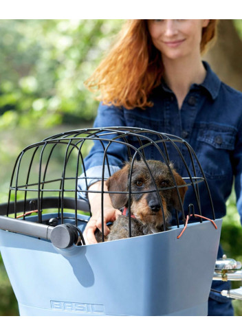 Front bike basket for pets - Basil