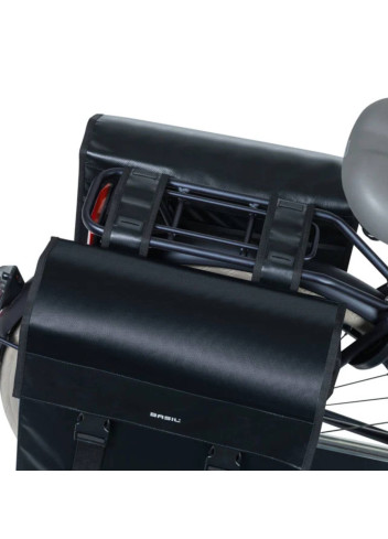 48/53L double bike bag - Basil