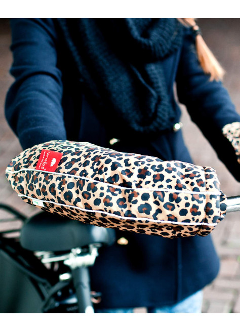 Manchons vélo fourrés à motifs - WOBS
