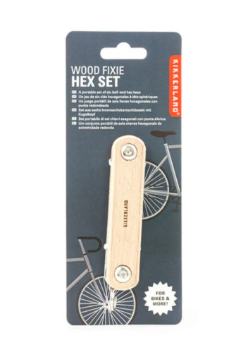 Kit 6 en 1 en bois - Kikkerland