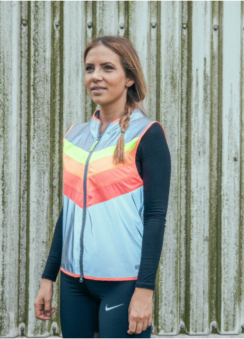 Hooded safety vest - GoFluo