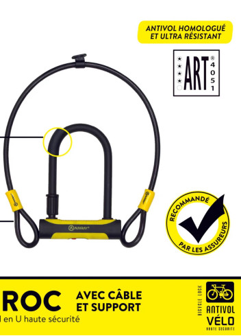 copy of Anti-theft U alarm 120dB - Auvray