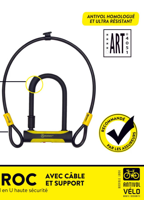 copy of Anti-theft U alarm 120dB - Auvray