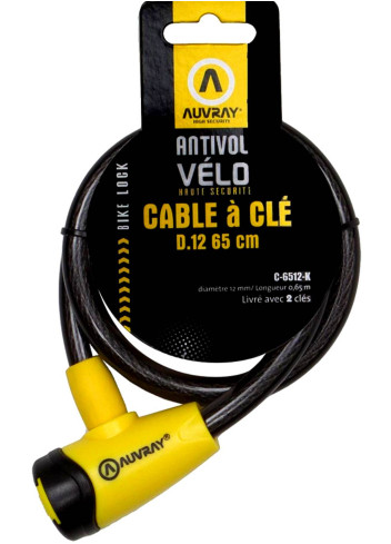 Antivol câble d'appoint 65cm - Auvray